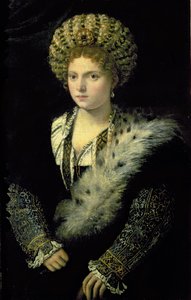 Porträtt av Isabella d